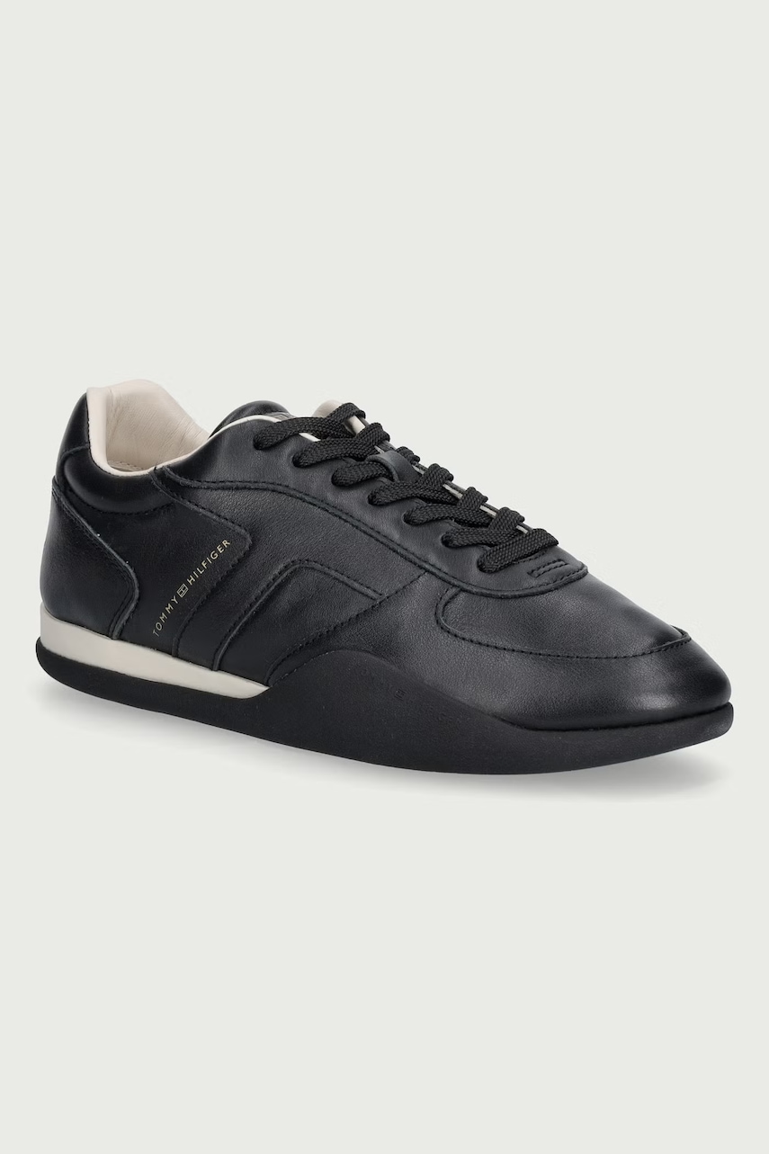 Tommy Hilfiger  TH VINTAGE LOW RUNNER LEATHER sneakers dámske kožené