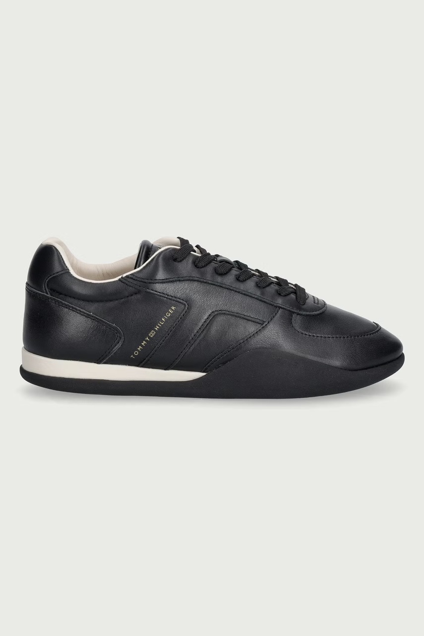 Tommy Hilfiger TH VINTAGE LOW RUNNER LEATHER sneakers γυναικεία δερμάτινα