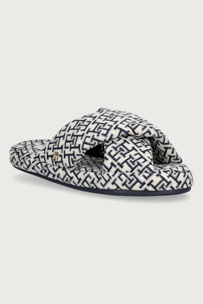 Tommy Hilfiger  papuci de casă pentru femei TH FEMININE HOUSE SHOES MONOGRAM