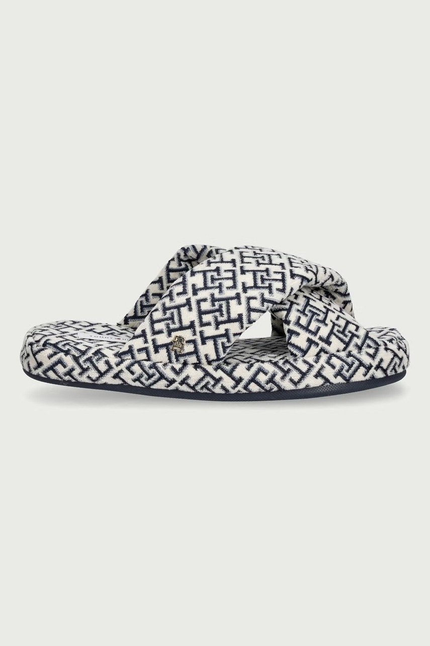 Tommy Hilfiger  пантофи дамски TH FEMININE HOUSE SHOES MONOGRAM
