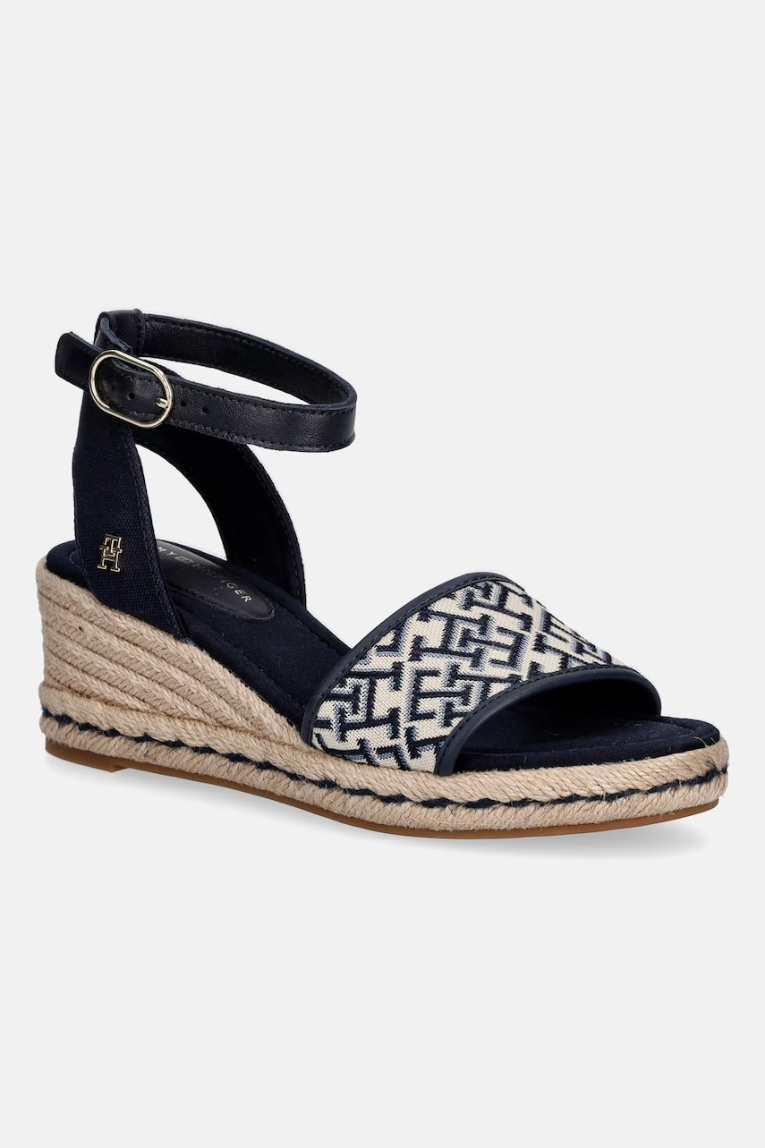 Tommy Hilfiger sandale wedges TH MID ESPAD WEDGE JACQUARD