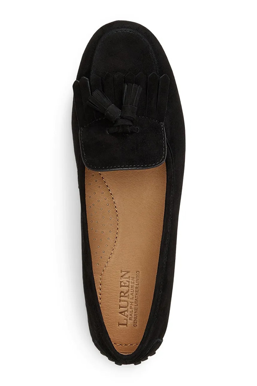 Lauren Ralph Lauren Lauren Ralph Lauren μοκασίνια Γυναικεία σουέτ Tayte Klt - 3