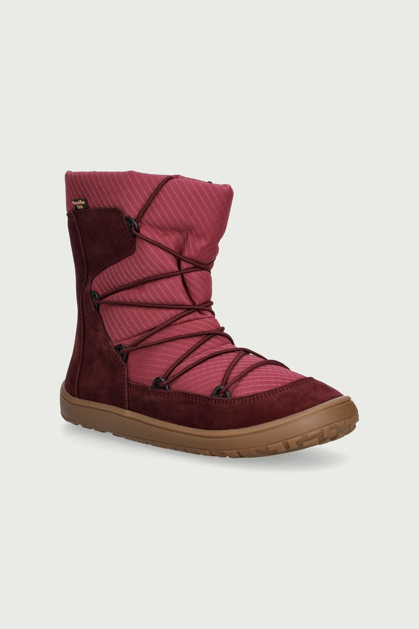 Froddo  snehule detské BAREFOOT TEX TRACK WOOL