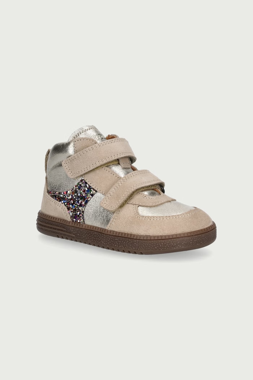 Froddo pantofi pentru copii din piele LOOP HIGH-TOPS BAREFOOT