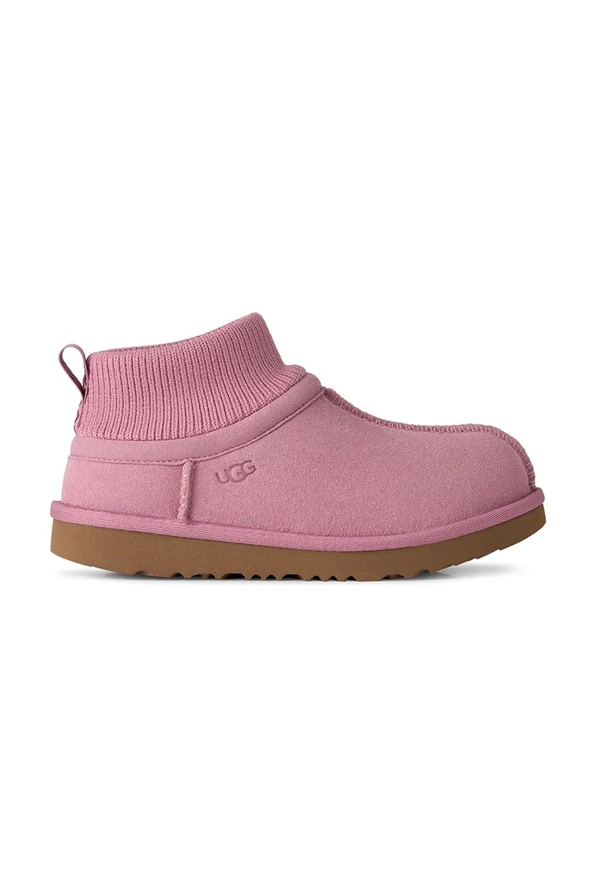 UGG  snehule detské semišové CLASSIC ULTRA STRETCH CUFF