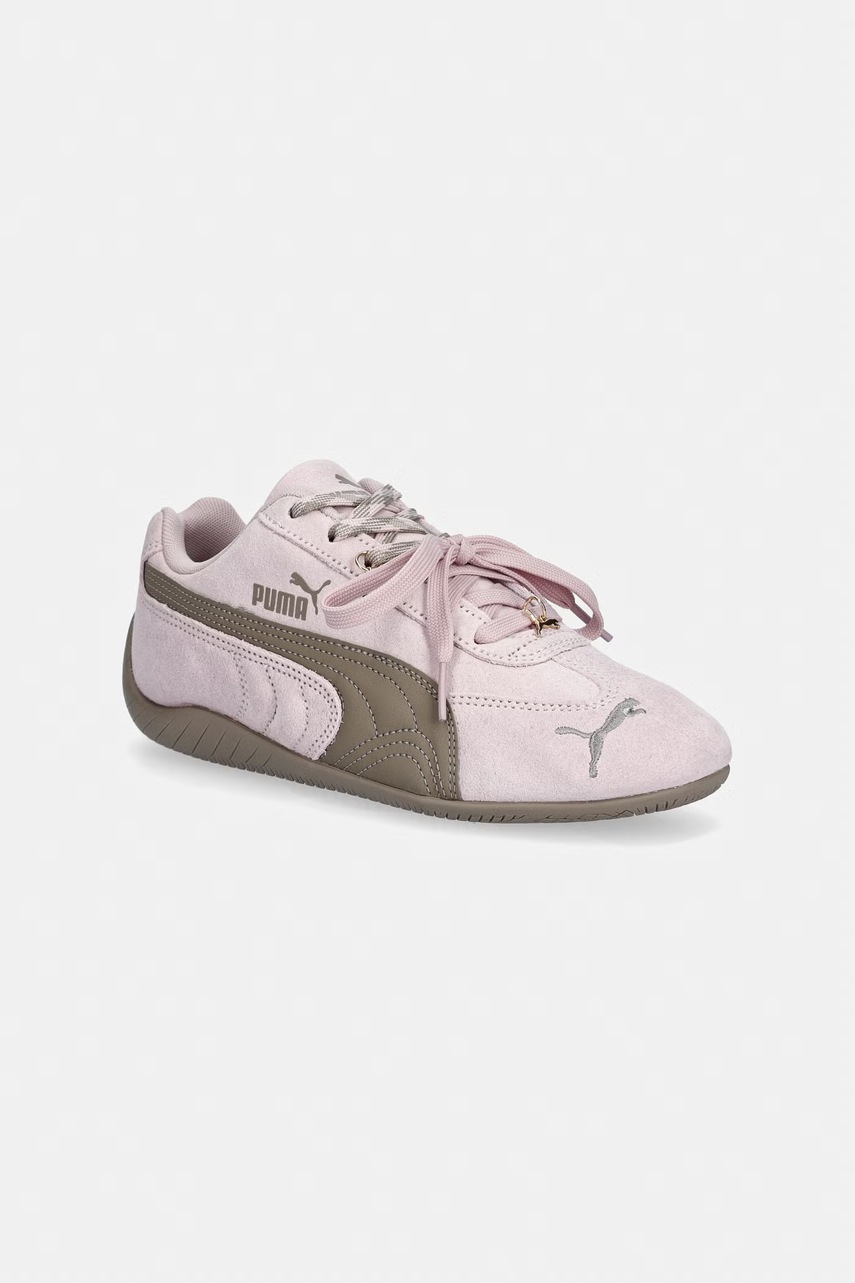 Puma Speedcat Charmies Jr sneakers pentru copii din piele întoarsă
