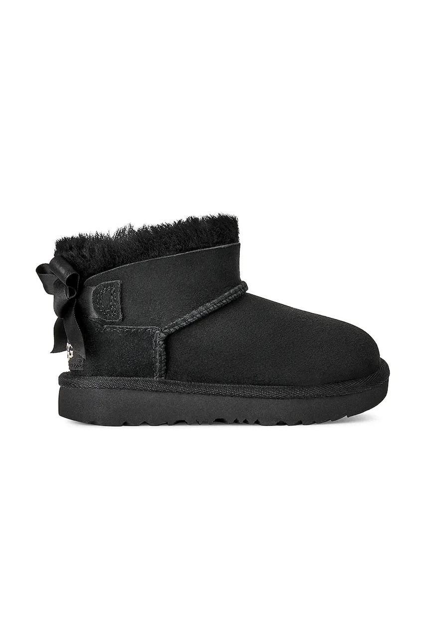 UGG  snehule detské semišové ULTRA MINBAILEY BOW