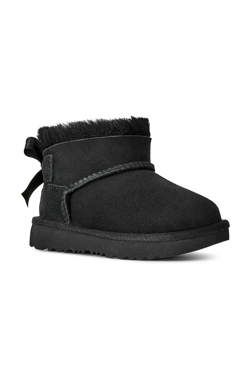 UGG  апрески за деца от велур ULTRA MINBAILEY BOW