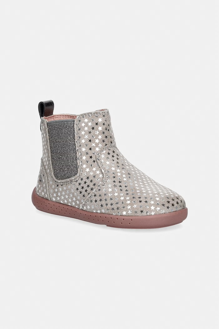 Garvalin ghete scurte pentru copii din nubuck