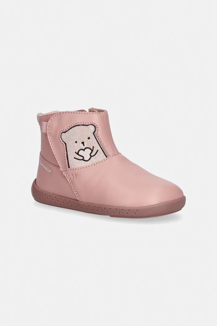Garvalin botine pentru copii din piele