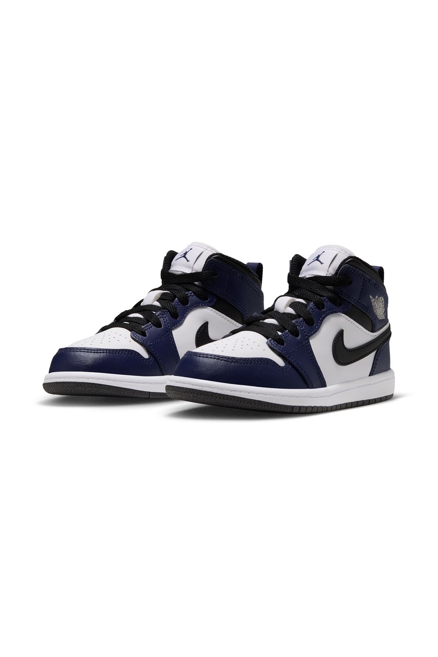 Jordan   1 Mid маратонки за деца от кожа