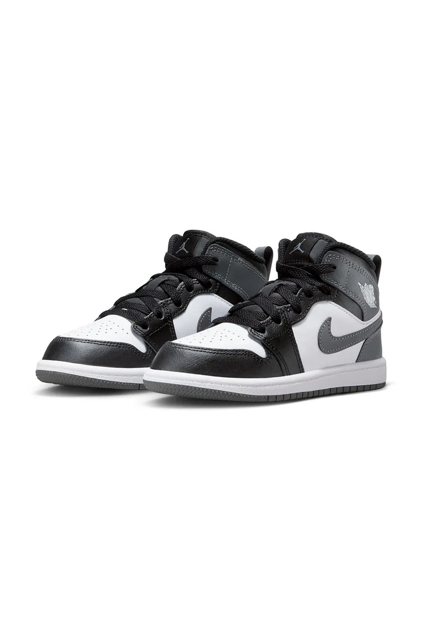 Jordan   1 Mid маратонки за деца от кожа