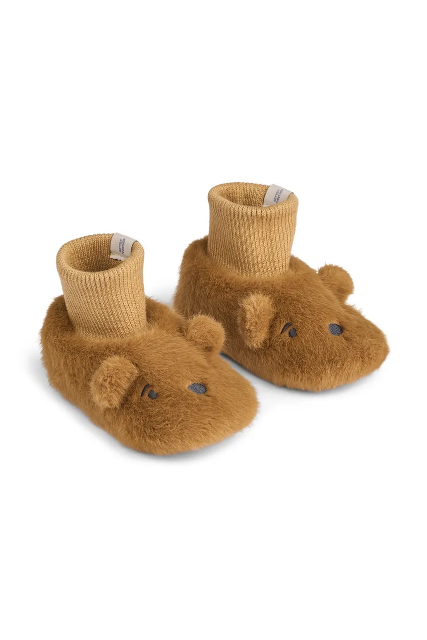 Liewood papuče za bebe Beth Bear Plush Slipper