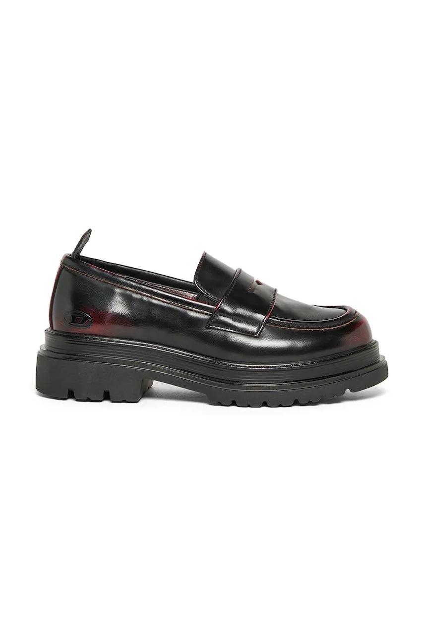 Diesel mocasini pentru copii D-SLAWEU-ABR LOAFER