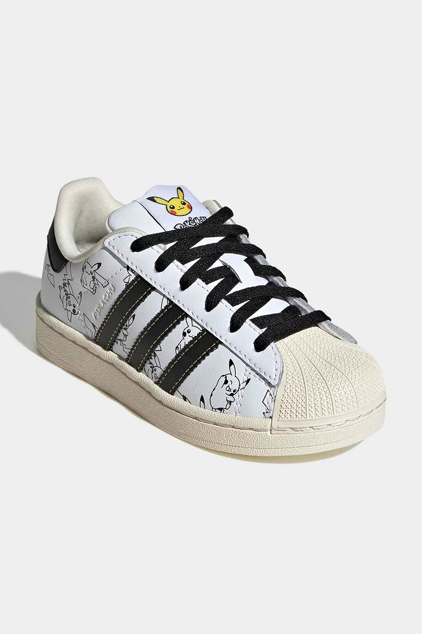 adidas Originals  POKEMON SUPERSTAR II маратонки за деца от кожа