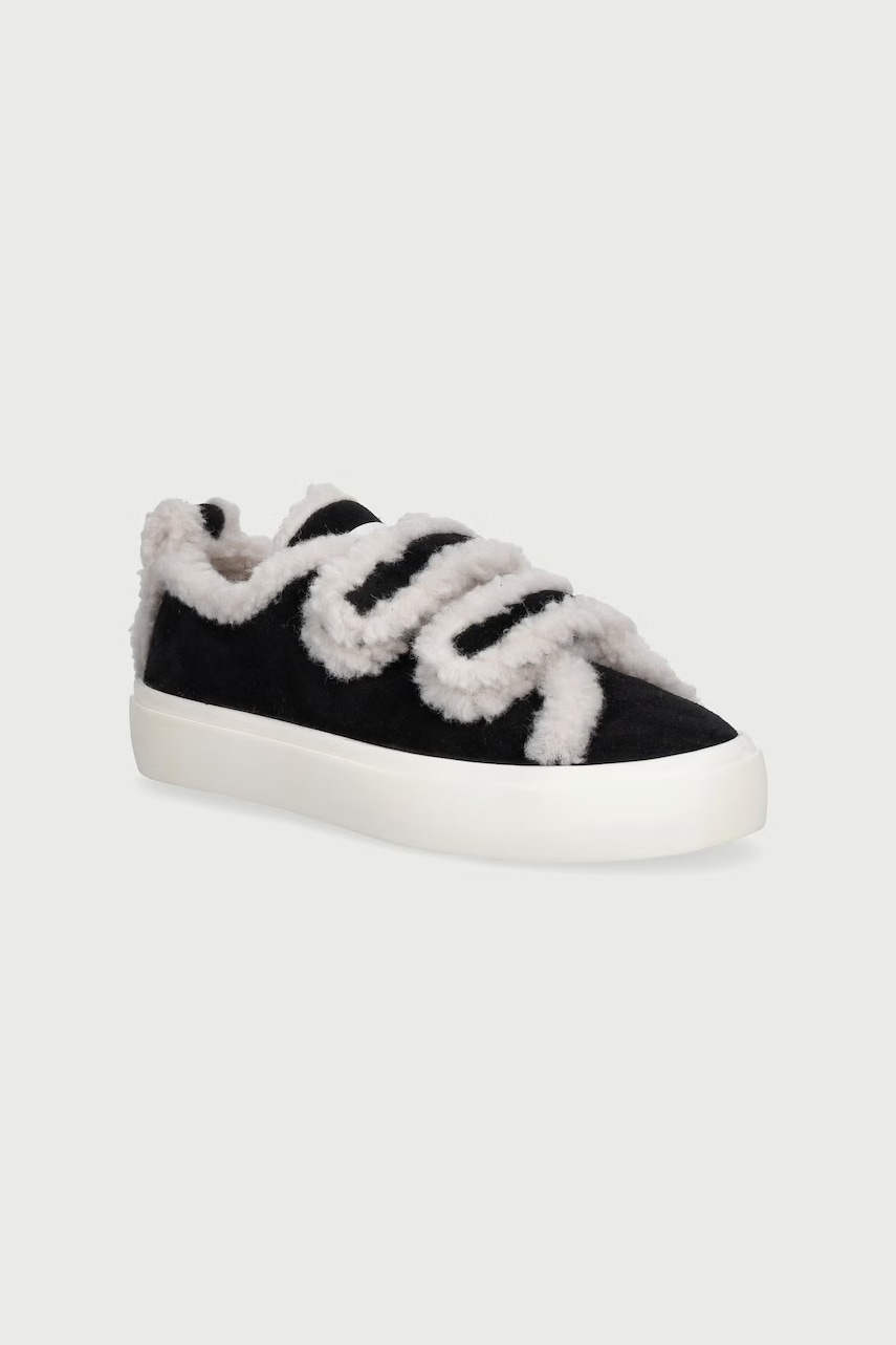 Inuikii  SHEARLING LOW VELCRO sneakers detské semišové
