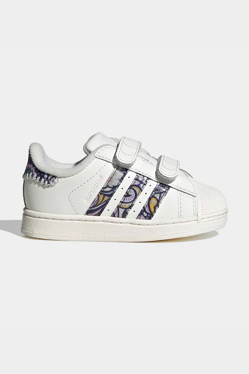 adidas Originals LIBERTY LONDON SUPERSTAR II sneakers boty dětské kožené