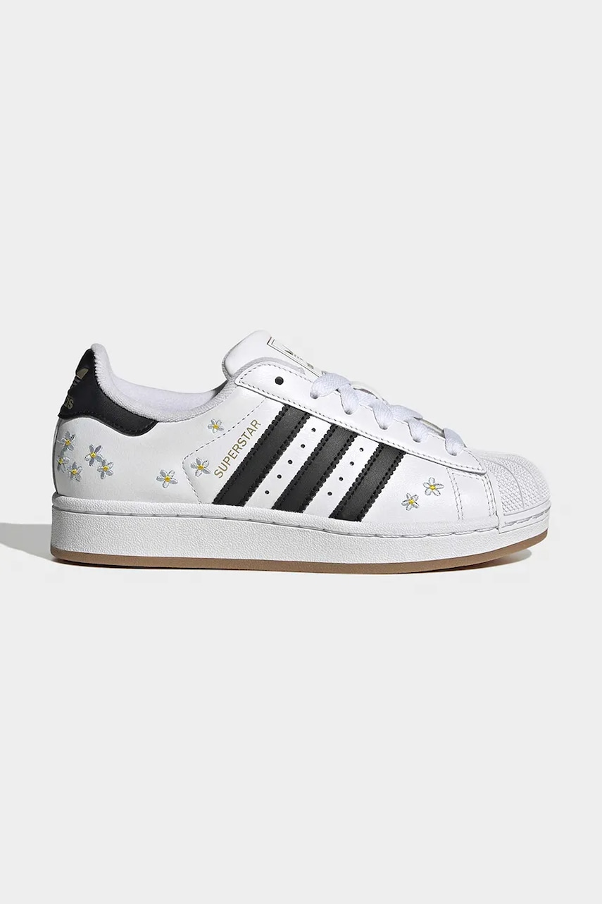 adidas Originals SUPERSTAR II sneakers detské kožené