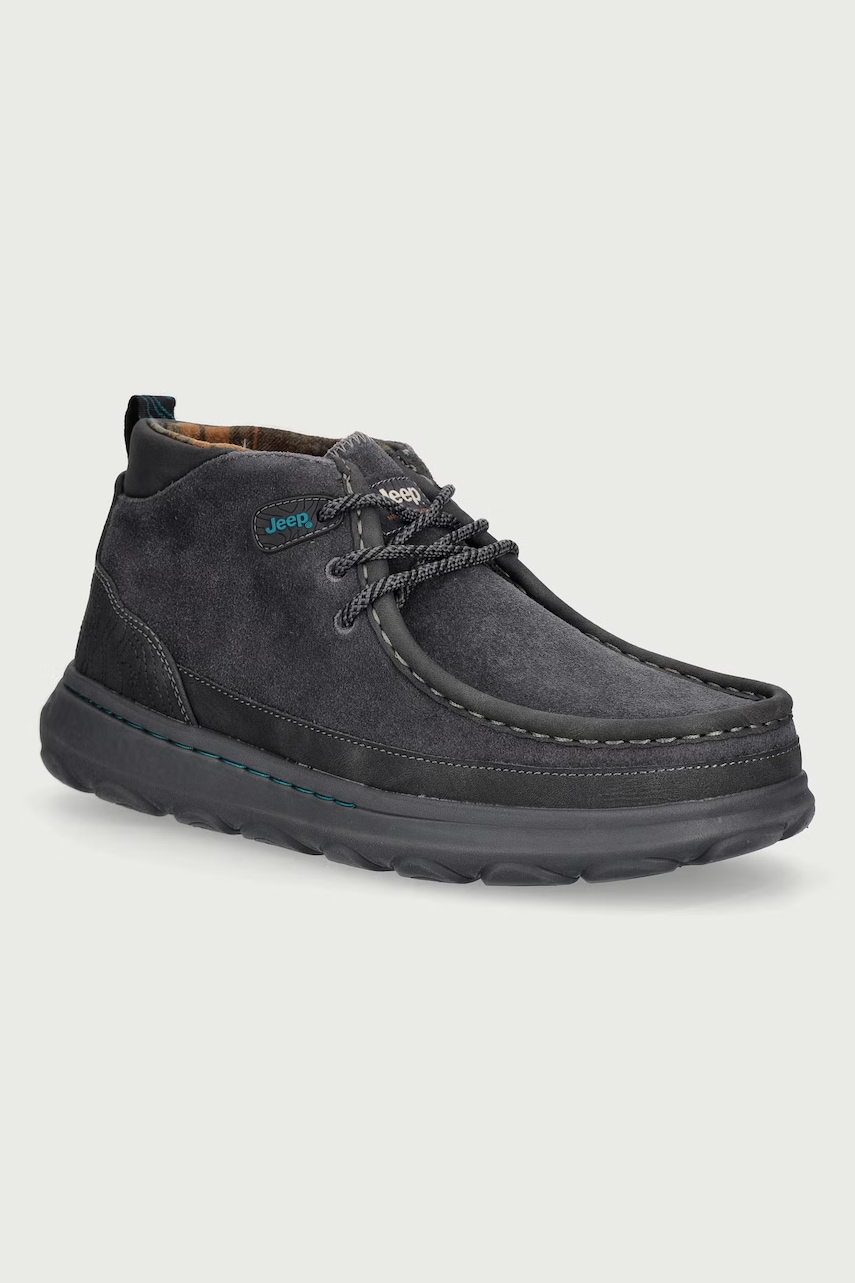 Jeep  KAUAI WALLA MID sneakers pentru bărbați din piele