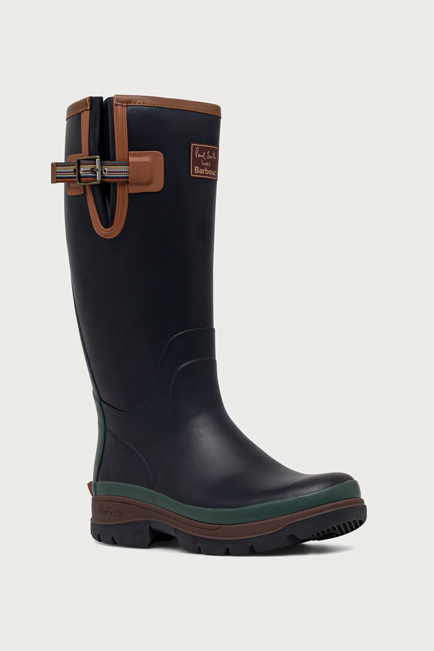 Barbour x PAUL SMITH kalosze męskie