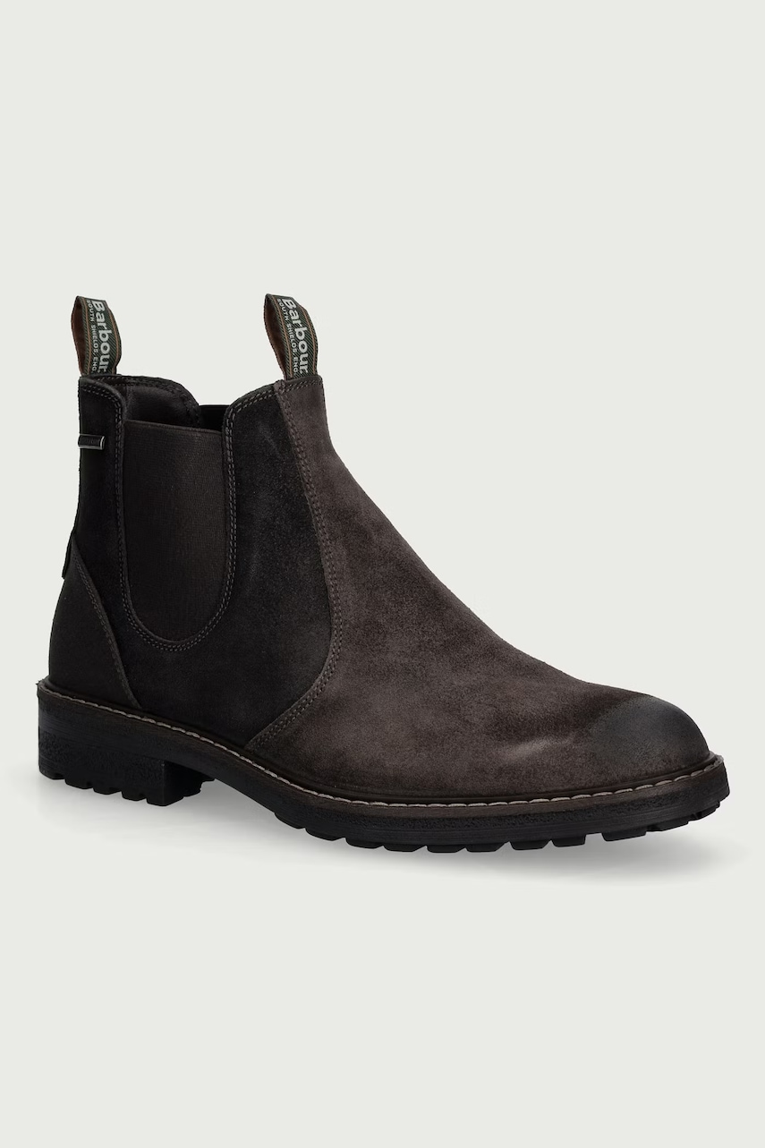 Barbour ghete scurte pentru bărbați din piele întoarsă Embleton