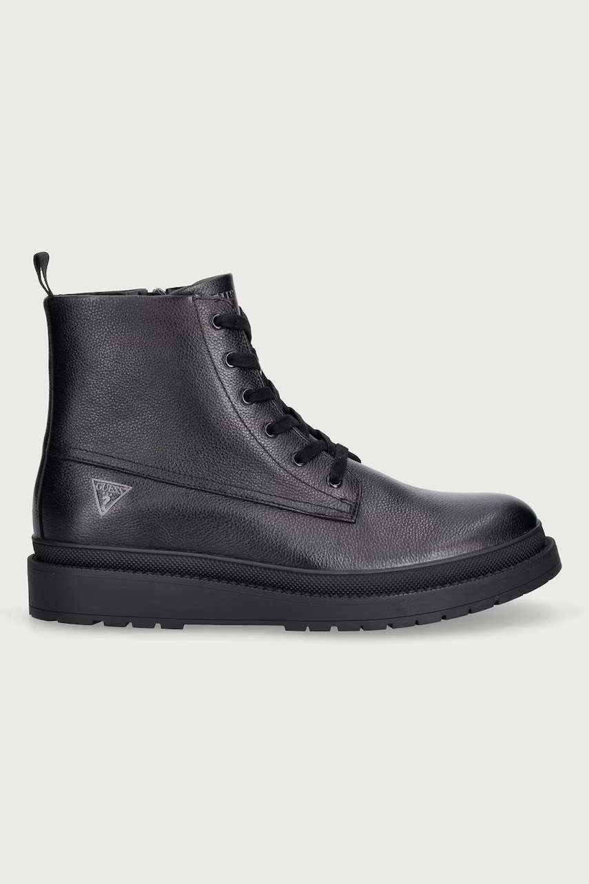 Guess  туристически обувки мъжки от кожа CAVORN