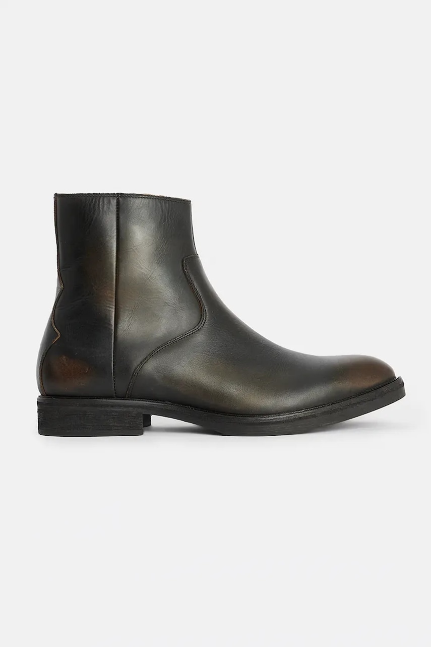 AllSaints  topánky pánske kožené Lang Boot
