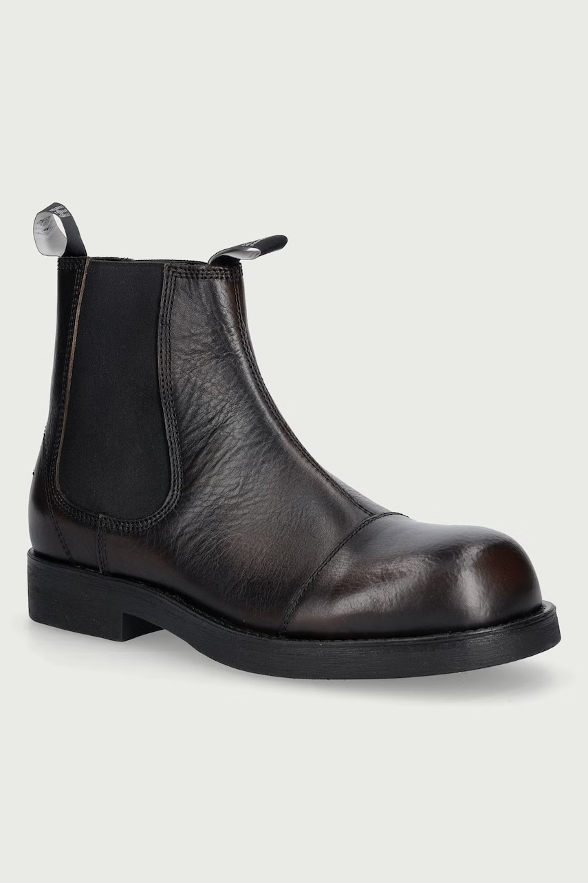 MM6 Maison Margiela ghete scurte pentru bărbați din piele