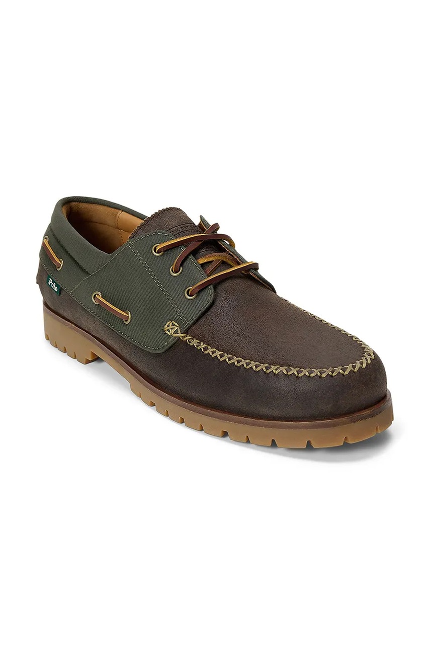 Polo Ralph Lauren  мокасини мъжки от кожа Ranger Deck