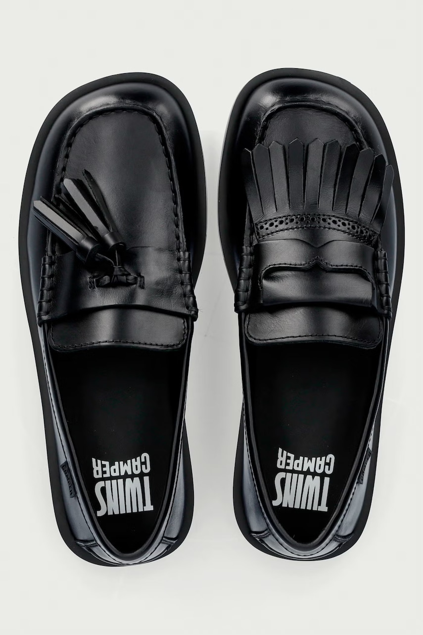 Camper  mocasini pentru bărbați din piele TWS