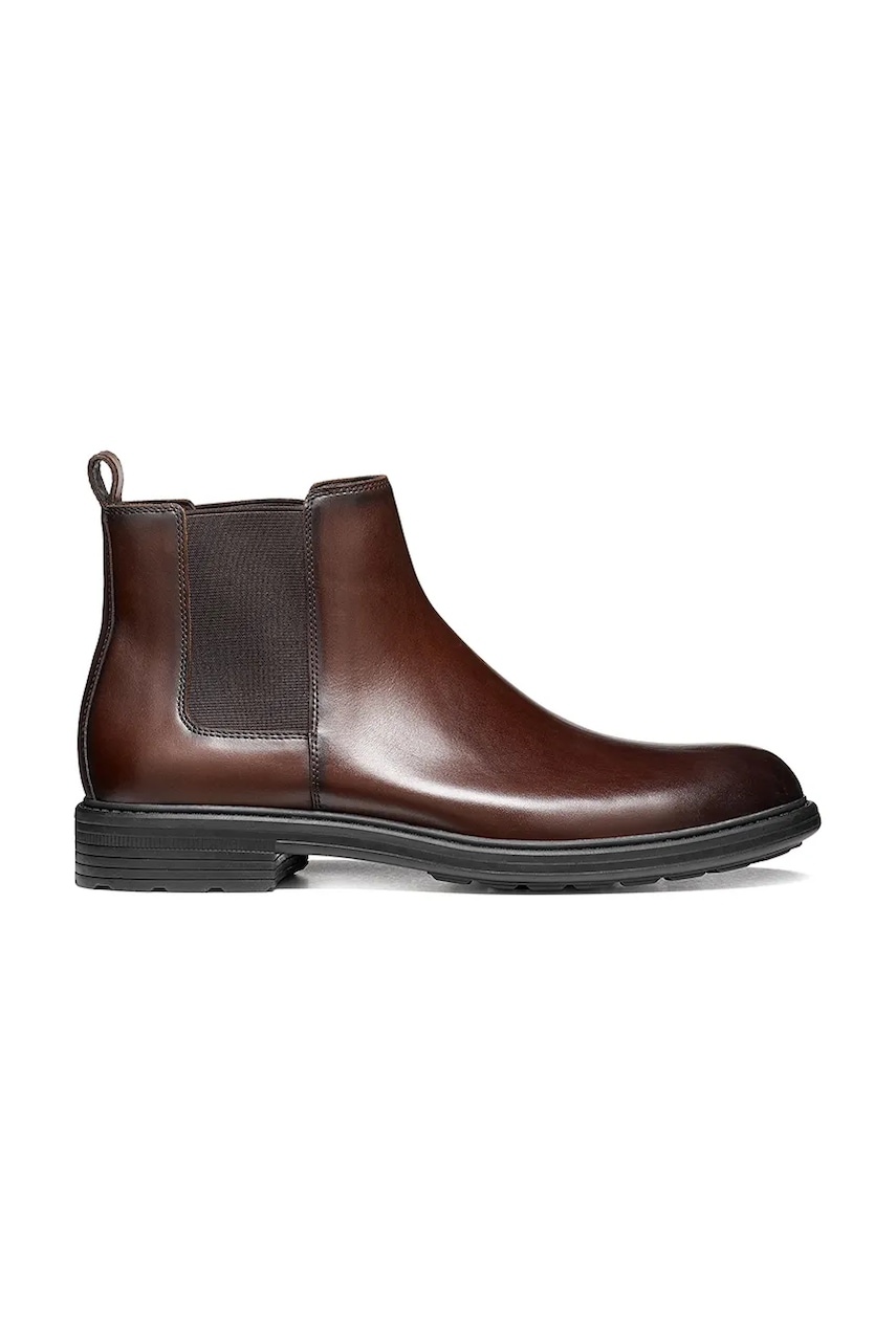 Geox ghete scurte pentru bărbați din piele U WALK PLEASURE B