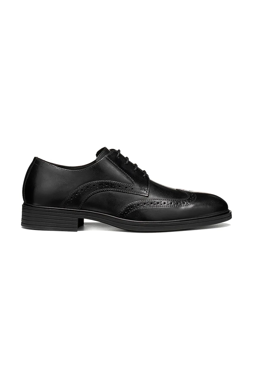 Geox  pantofi Oxford pentru bărbați din piele U THORIAN