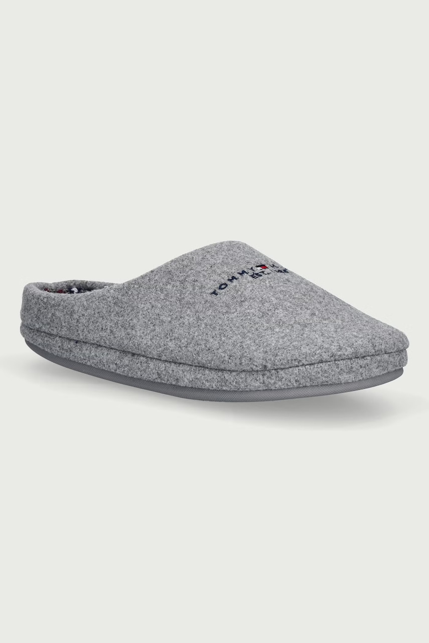 Tommy Hilfiger papuče za muškarce FELT HOUSE SHOE