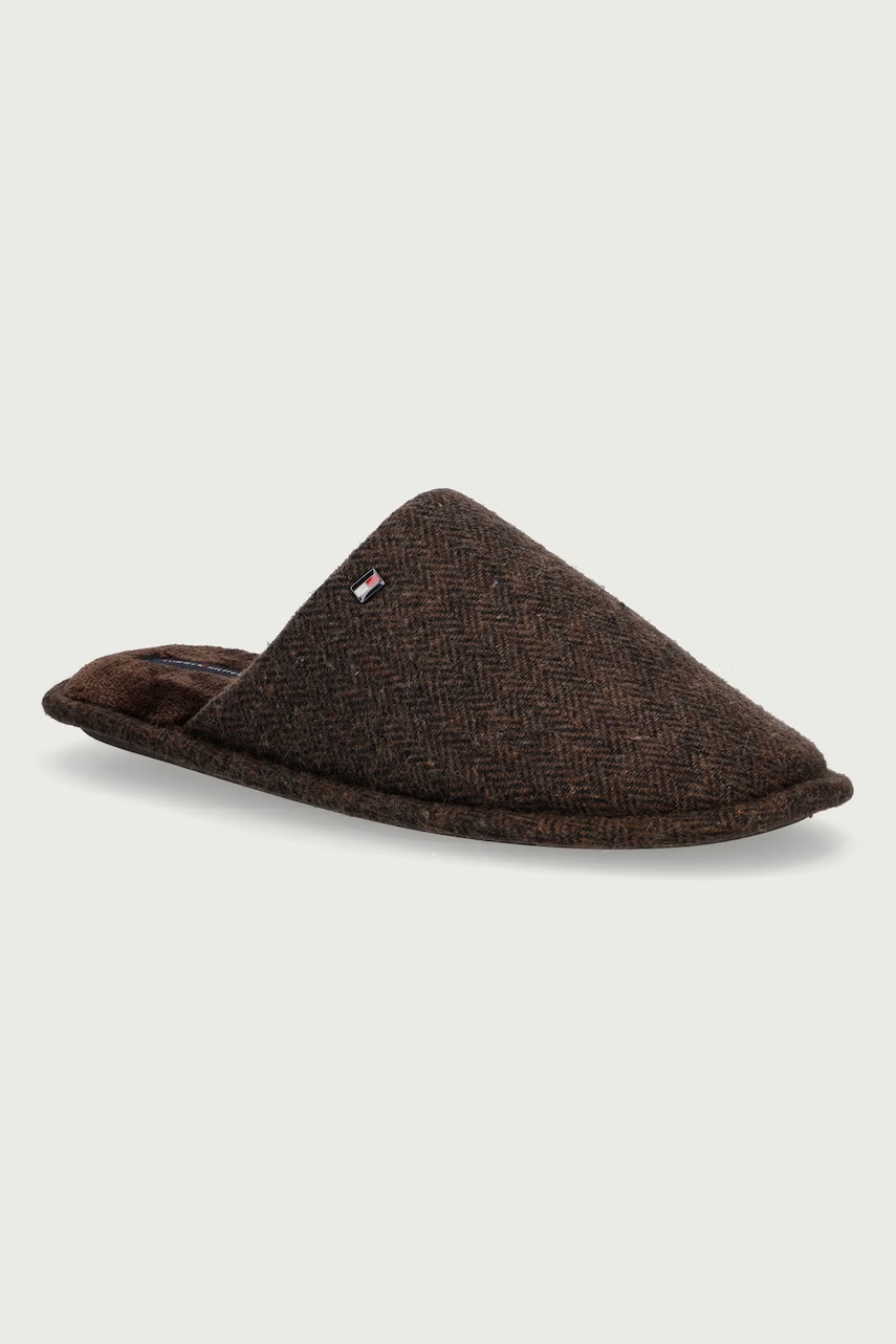 Tommy Hilfiger papuče za muškarce HERRINGBONE HOUSE SHOE