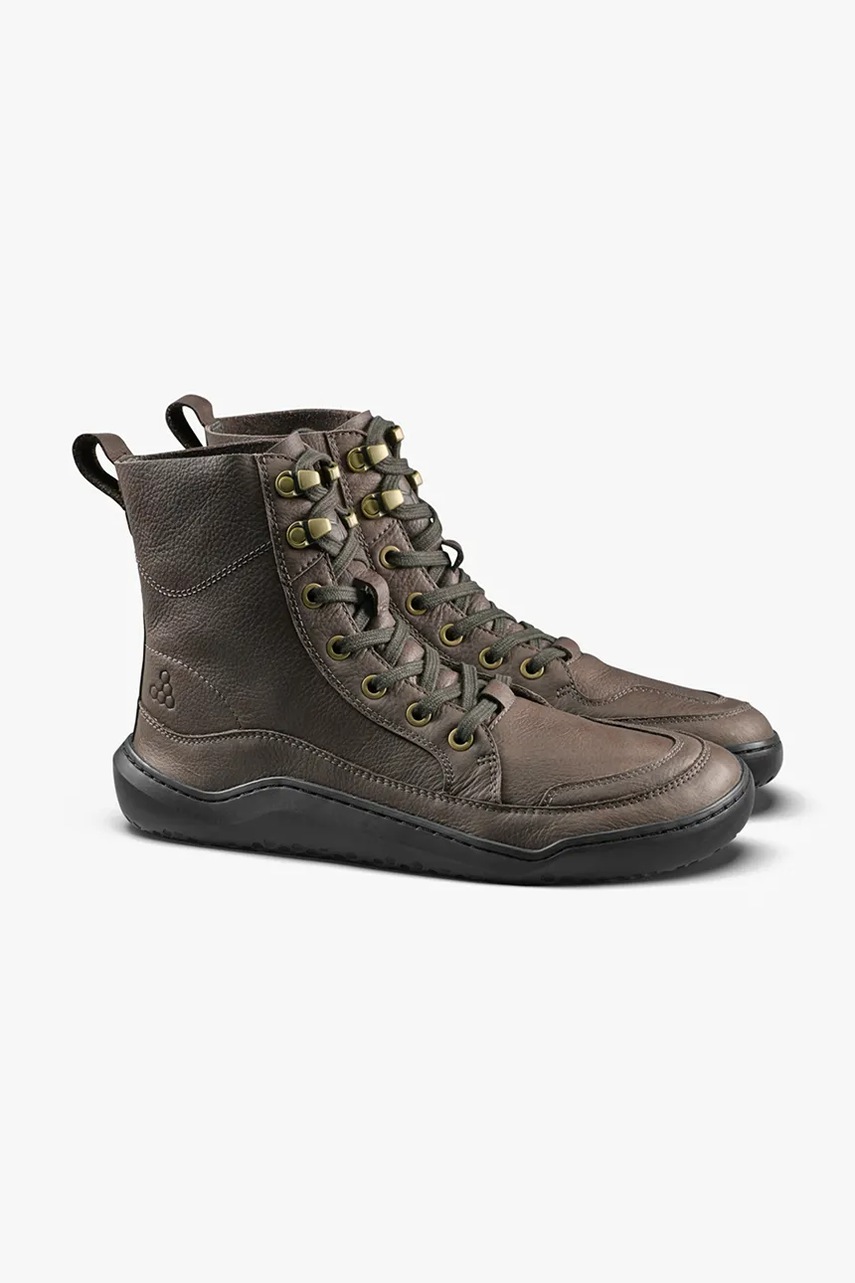 Vivobarefoot  обувки мъжки от кожа GOBI BOOT