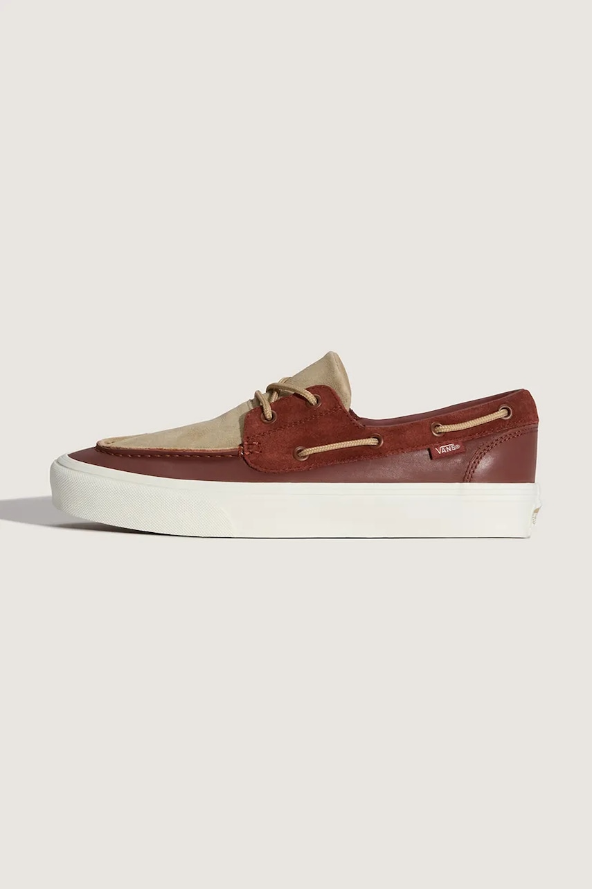 Vans 2-Eyelet Boat Shoe mokasyny skórzane