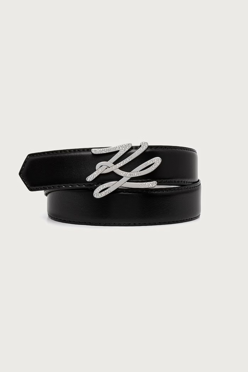 Karl Lagerfeld dvostrani remen za žene kožni