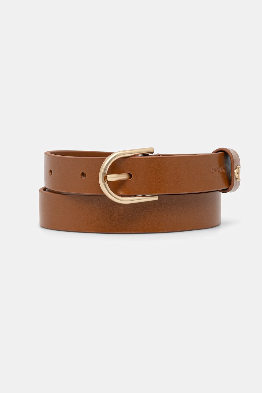 Calvin Klein ζώνη γυναικεία δερμάτινη