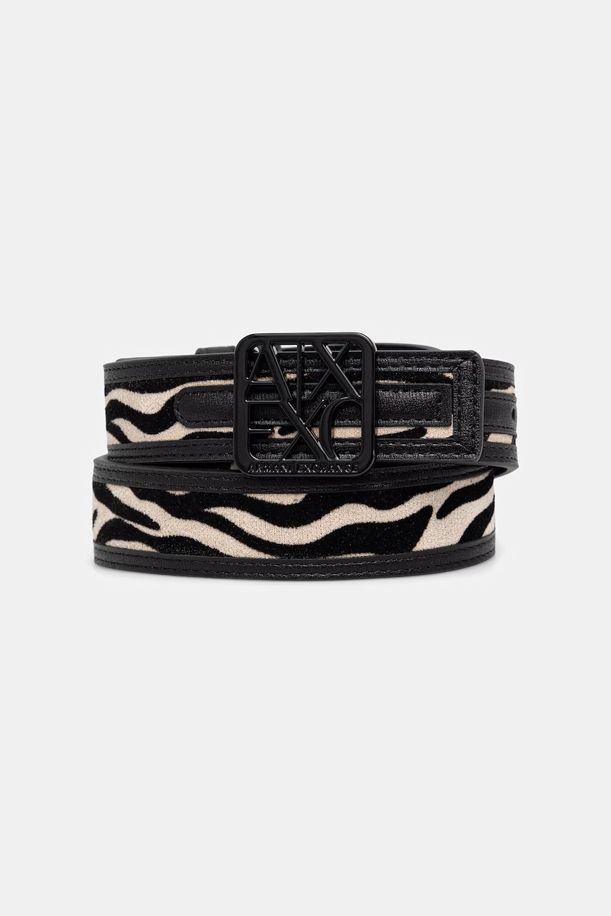 Armani Exchange pasek dwustronny damski