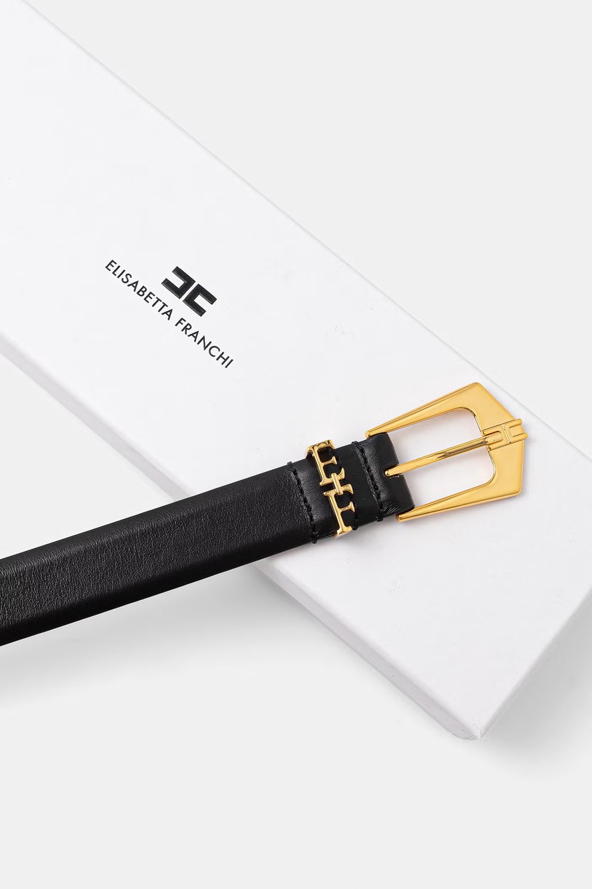 Elisabetta Franchi Elisabetta Franchi ζώνη γυναικεία δερμάτινη - 3