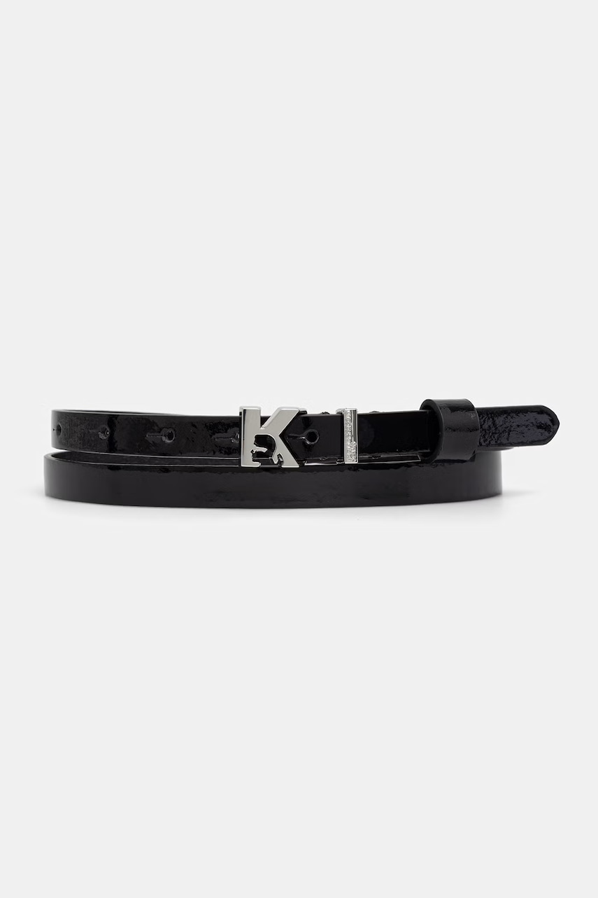 Karl Lagerfeld Jeans pasek damski skórzany