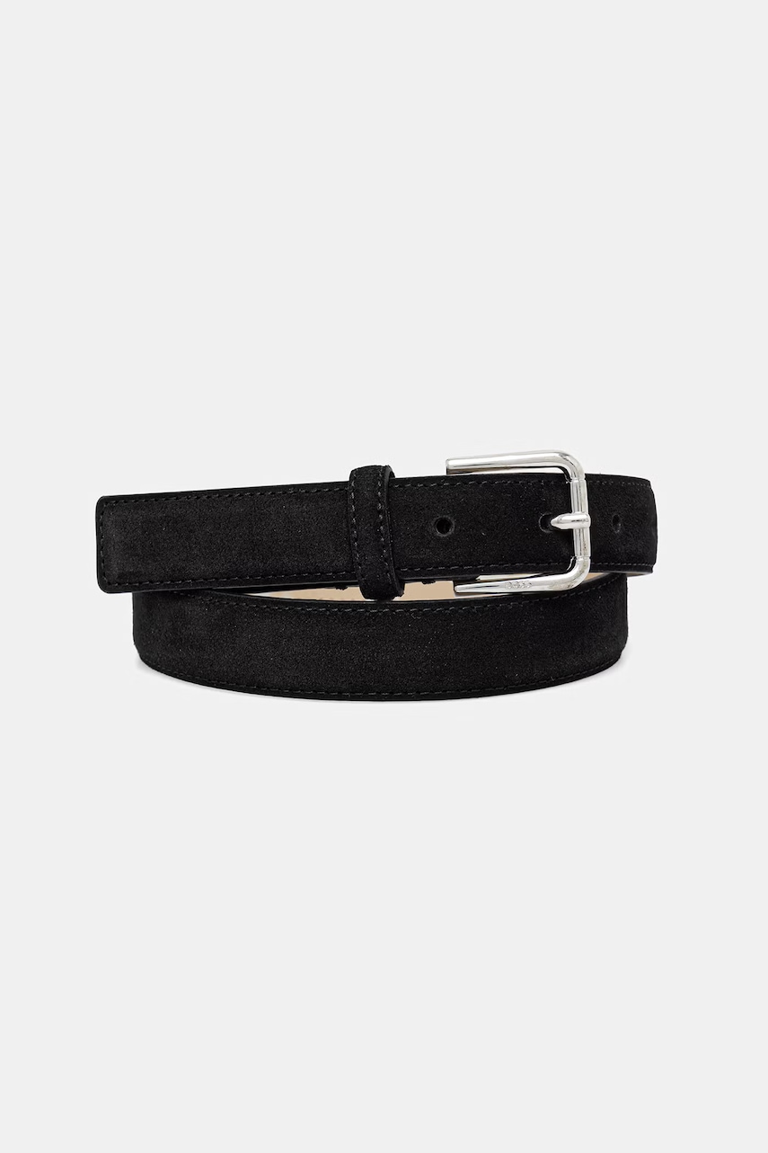 BOSS ζώνη γυναικεία δερμάτινη Navya-W-SdSt_Sz25 50568622 μαύρο 75,85,80,90,95,70