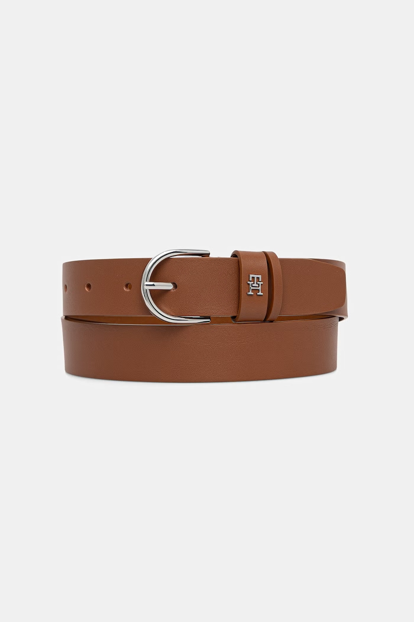 Tommy Hilfiger pasek damski skórzany
