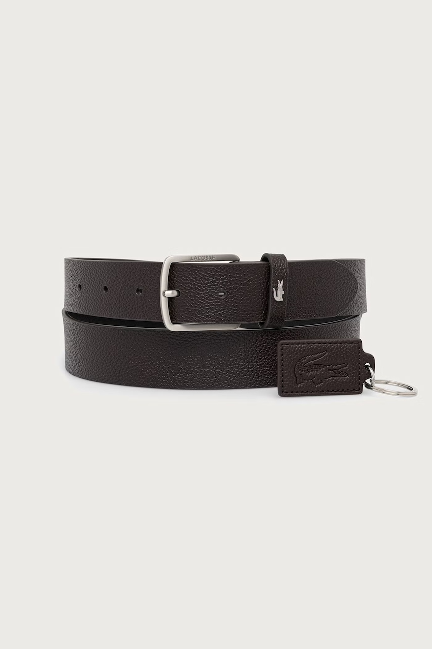 Lacoste  curea pentru bărbați din piele