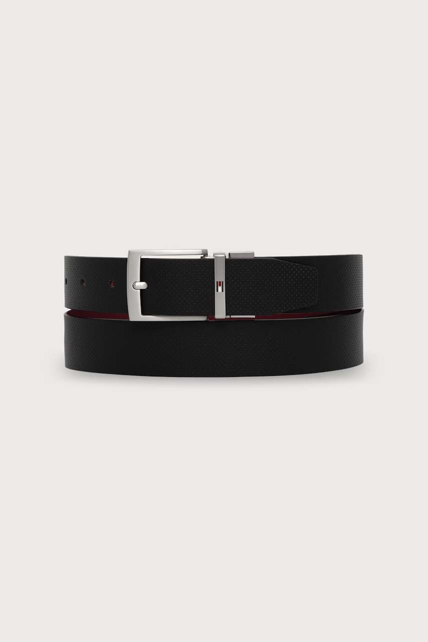 Tommy Hilfiger pasek dwustronny męski skórzany