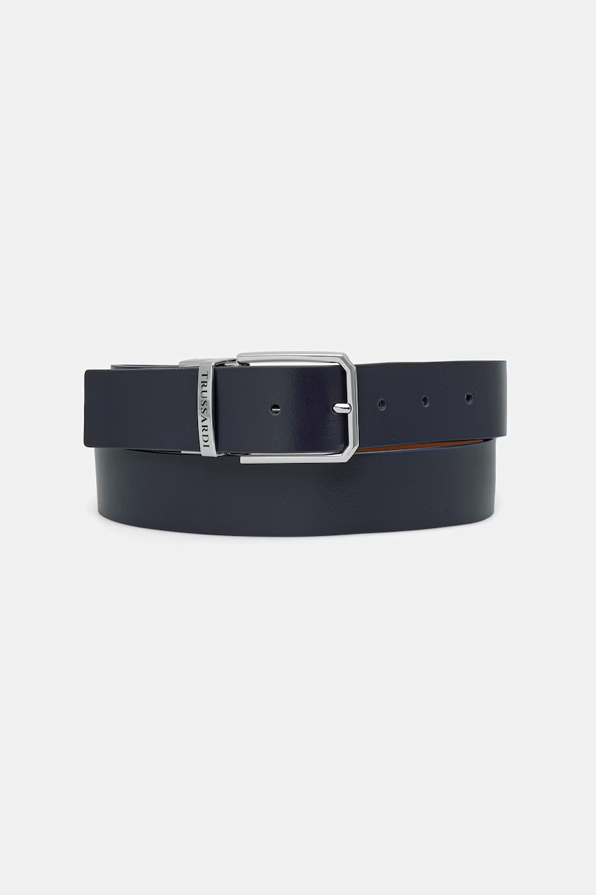 Trussardi curea reversibilă pentru bărbați din piele