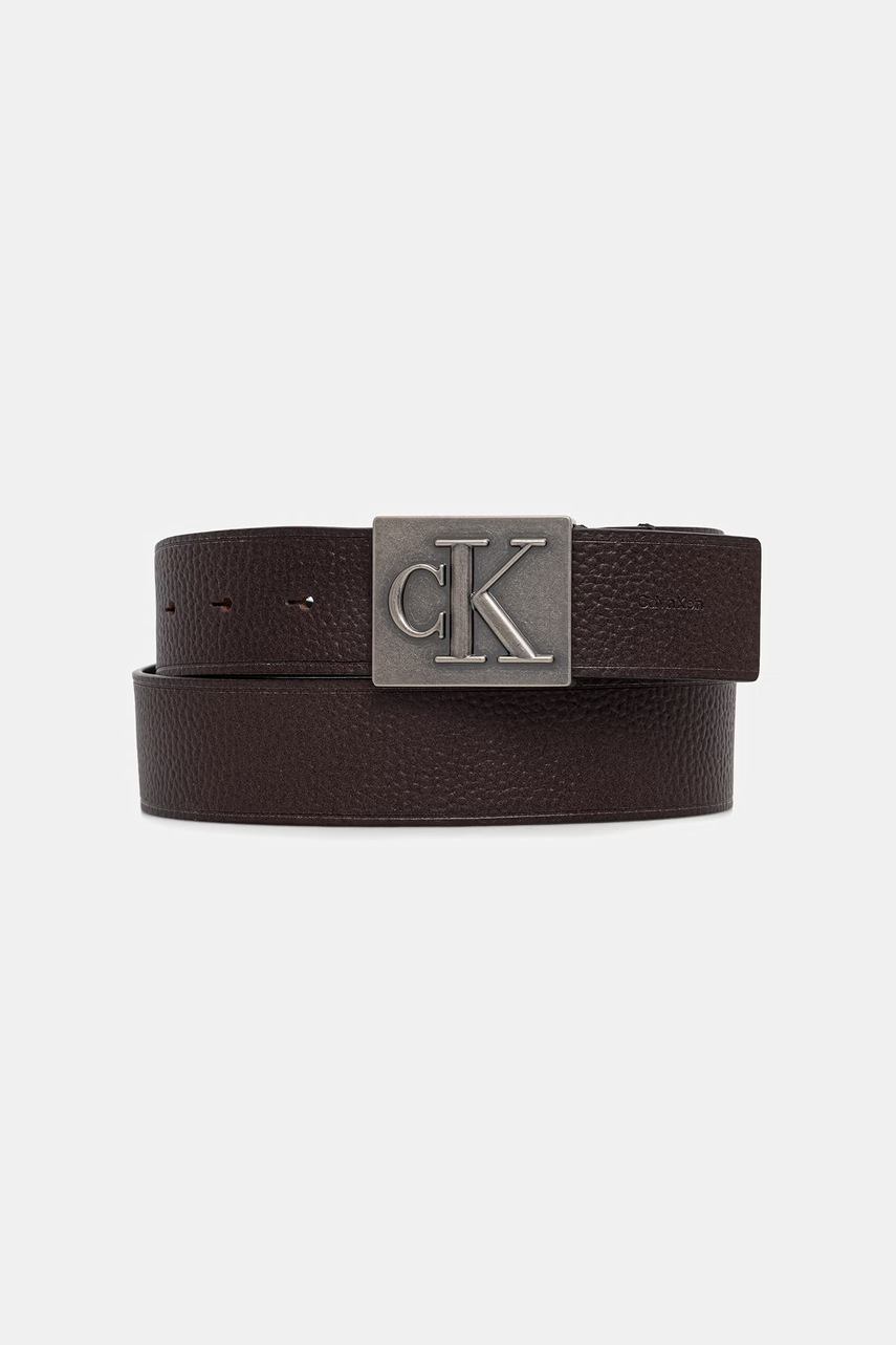 E-shop Calvin Klein pásek pánský kožený