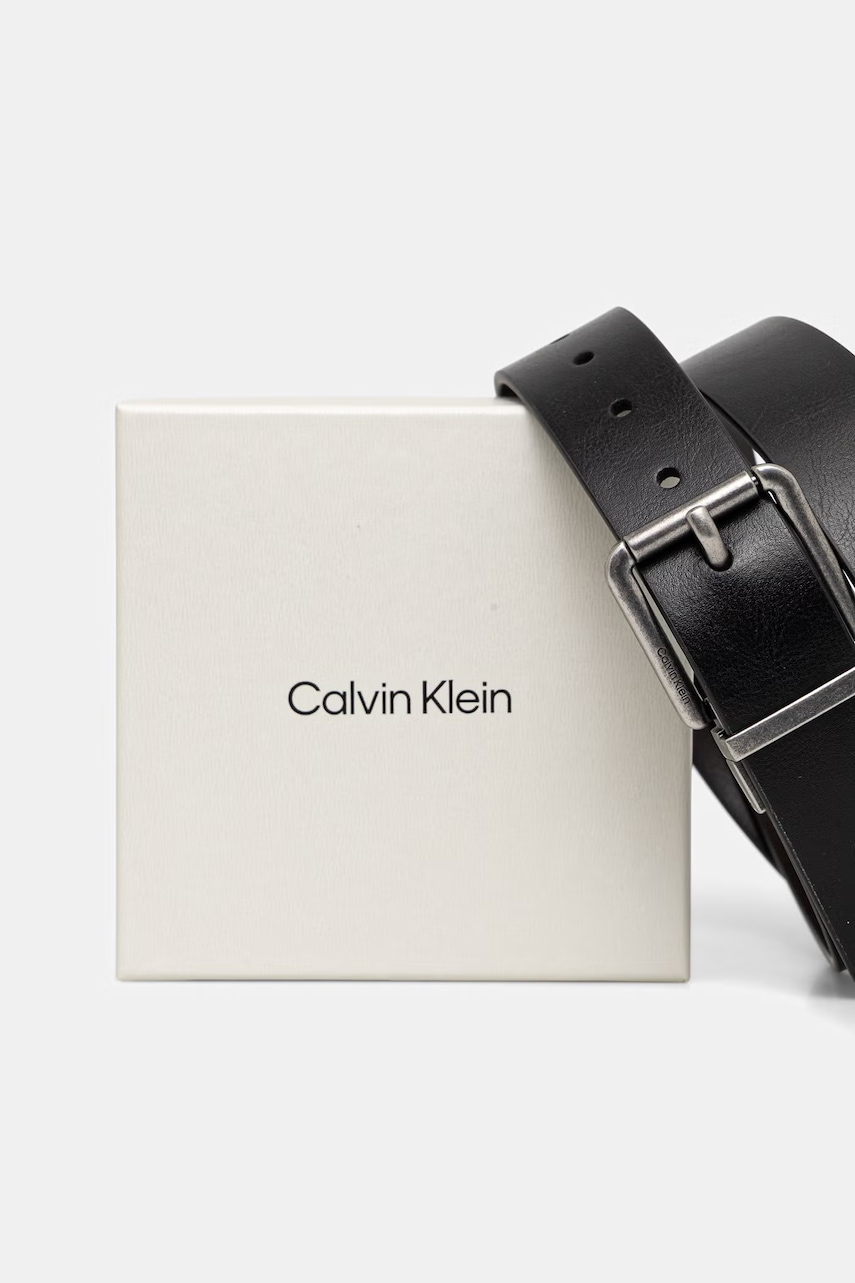 Calvin Klein opasok pánsky kožený