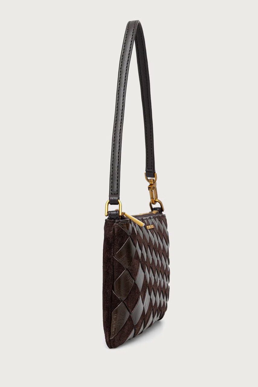 MICHAEL Michael Kors φάκελος ώμου γυναικείος δέρμα σουέτ