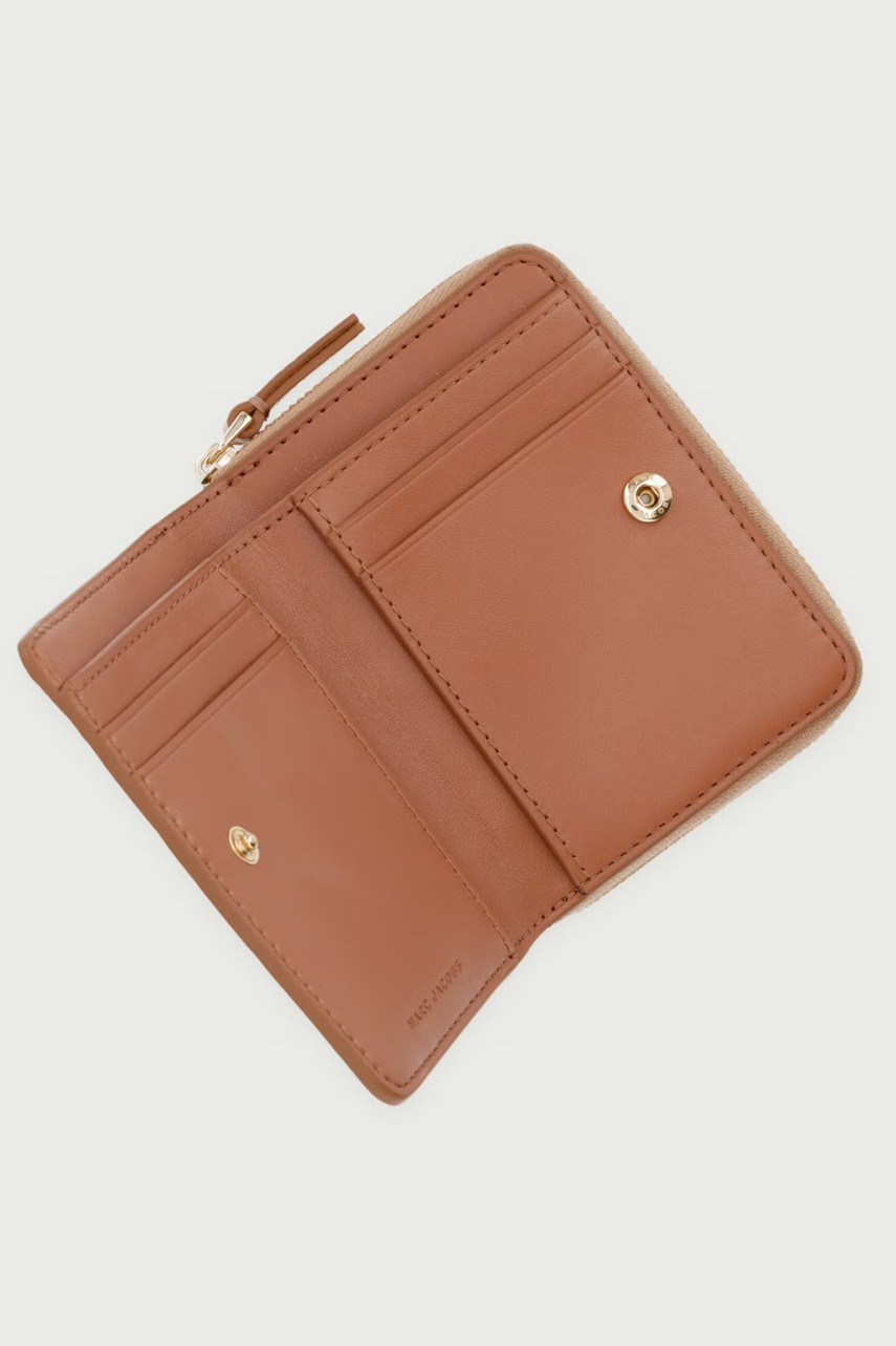 MARC JACOBS MARC JACOBS πορτοφόλι γυναικείο δερμάτινο THE MINI COMPACT WALLET - 3